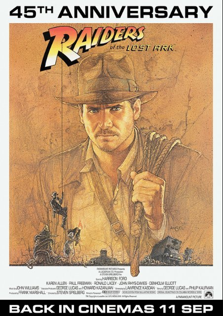 Raiders of the Lost Ark 45th Anniversary