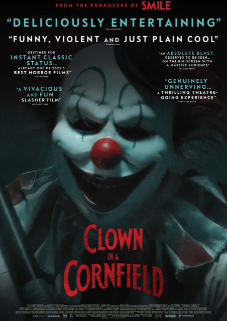 Clown in a Cornfield